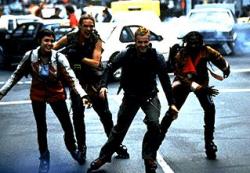 Angelina Jolie, Matthew Lillard, Jonny Lee Miller and Laurence Mason in Hackers. Angelina Jolie, Matthew Lillard, Jonny Lee Miller and Laurence Mason in Hackers.