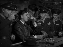 Eddie Bracken, William Demarest and fellow marines in Hail the Conquering Hero. Eddie Bracken, William Demarest and fellow marines in Hail the Conquering Hero.
