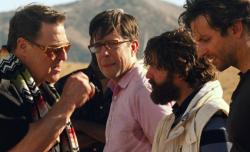 John Goodman, Ed Helm, Zack Galifianakis and Bradley Cooper in The Hangover Part III