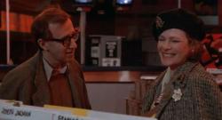 Woody Allen and Dianne Wiest in Hannah and Her Sisters.