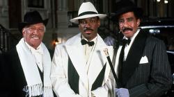 Redd Foxx, Eddie Murphy, and Richard Pryor in Harlem Nights.