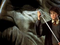 Daniel Radcliffe in Harry Potter and the Chamber of Secrets.