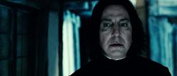 Alan Rickman as Professor Severus Snape, the bravest man Harry Potter ever knew. Alan Rickman as Professor Severus Snape, the bravest man Harry Potter ever knew.