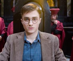 Daniel Radcliffe in Harry Potter and the Order of the Phoenix.