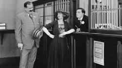 Buster Keaton and cast in The Haunted House. Buster Keaton and cast in The Haunted House.
