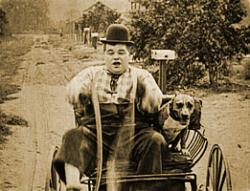 Roscoe Arbuckle in The Hayseed.