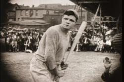 Babe Ruth as himself in Headin' Home. Babe Ruth as himself in Headin' Home.