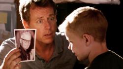 Greg Kinnear and Connor Corum in Heaven is for Real Greg Kinnear and Connor Corum in Heaven is for Real