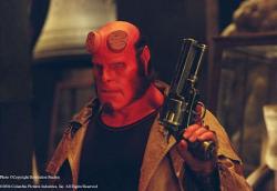 Ron Perlman in Hellboy.