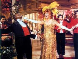 Louis Armstrong and Barbra Streisand in Hello Dolly!.