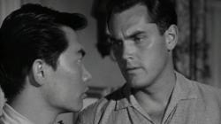 George Takei and Jeffrey Hunter.  From Hell to Eternity to Star Trek alumni.