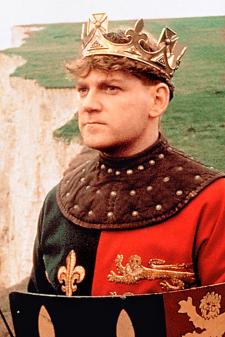 Kenneth Branagh as Henry V.
