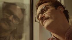 Joaquin Phoenix in Her. Joaquin Phoenix in Her.