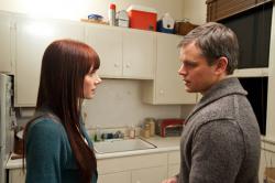 Bryce Dallas Howard and Matt Damon in Hereafter. Bryce Dallas Howard and Matt Damon in Hereafter.