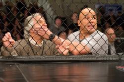 Henry Winkler and Bas Rutten in Here Come the Boom Henry Winkler and Bas Rutten in Here Come the Boom