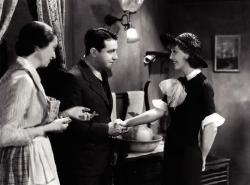 Aline MacMahon, Richard Barthelmess and Loretta Young in Heroes for Sale. Aline MacMahon, Richard Barthelmess and Loretta Young in Heroes for Sale.
