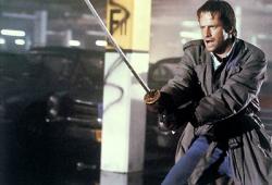 Christopher Lambert in Highlander.