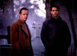 Christopher Lambert and Adrian Paul in Highlander: Endgame.