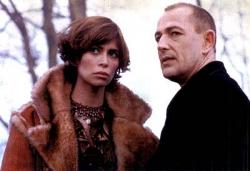 Lisa Barbuscia and Bruce Payne in Highlander: Endgame.