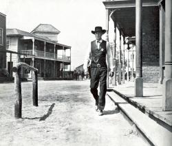 Gary Cooper in High Noon.