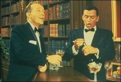 Bing Crosby and Frank Sinatra in High Society.