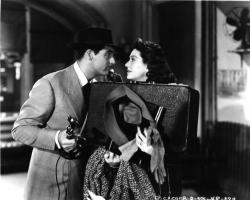 Cary Grant and Rosalind Russell in His Girl Friday.