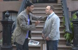 Will Smith and Kevin James in Hitch. Will Smith and Kevin James in Hitch.