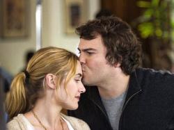 Kate Winslet and Jack Black in The Holiday. Kate Winslet and Jack Black in The Holiday.