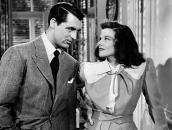 Cary Grant and Katharine Hepburn in Holiday. Cary Grant and Katharine Hepburn in Holiday.