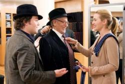 Jack Black, Eli Wallach and Kate Winslet in The Holiday.