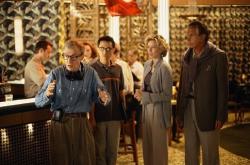 Woody Allen, Barney Cheng, Tea Leoni and George Hamilton. Woody Allen, Barney Cheng, Tea Leoni and George Hamilton.