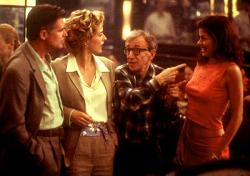 Treat Williams, Tea Leoni, Woody Allen and Debra Messing