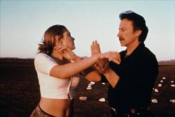 Kate Winslet and Harvey Keitel in Holy Smoke. Kate Winslet and Harvey Keitel in Holy Smoke.