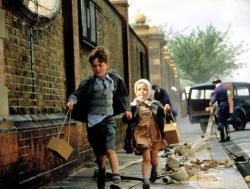 Sebastian Rice-Edwards and Geraldine Muir in Hope and Glory. Sebastian Rice-Edwards and Geraldine Muir in Hope and Glory.