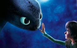 A boy and his dragon in How to Train Your Dragon. A boy and his dragon in How to Train Your Dragon.