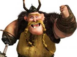 Gobber comes out of the closet (sort of) in How to Train Your Dragon 2. Gobber comes out of the closet (sort of) in How to Train Your Dragon 2.