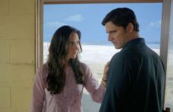 Jennifer Connelly and Eric Bana in The Hulk.