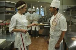Charlotte Le Bon and Manish Dayal in The Hundred-Foot Journey. Charlotte Le Bon and Manish Dayal in The Hundred-Foot Journey.