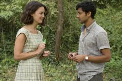 Charlotte Le Bon and Manish Dayal in The Hundred Foot Journey