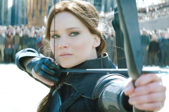Jennifer Lawrence in The Hunger Games: Mockingjay - Part 2 Jennifer Lawrence in The Hunger Games: Mockingjay - Part 2