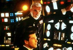 Sean Connery and Alec Baldwin in The Hunt for Red October