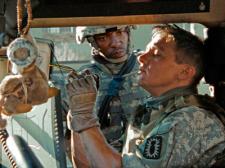 Anthony Mackie and Jeremy Renner in The Hurt Locker