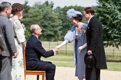 Bill Murray, Olivia Colman and Simon West in Hyde Park on Hudson. Bill Murray, Olivia Colman and Simon West in Hyde Park on Hudson.