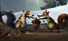 Scrat must chose between a wife and his nuts in Ice Age: Dawn of the Dinosaurs.