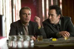 Billy Bob Thornton and John Cusack in The Ice Harvest. Billy Bob Thornton and John Cusack in The Ice Harvest.