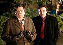 Oliver Platt and John Cusack in The Ice Harvest.