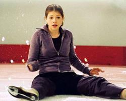 Michelle Trachtenberg in Ice Princess. Michelle Trachtenberg in Ice Princess.