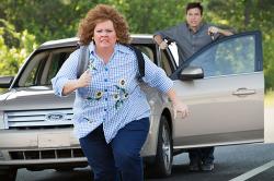 Melissa McCarthy and Jason Bateman in Identity Thief