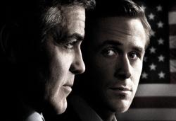 George Clooney and Ryan Gosling in The Ides of March.