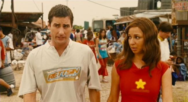 Luke Wilson and Maya Rudolph in Idiocracy